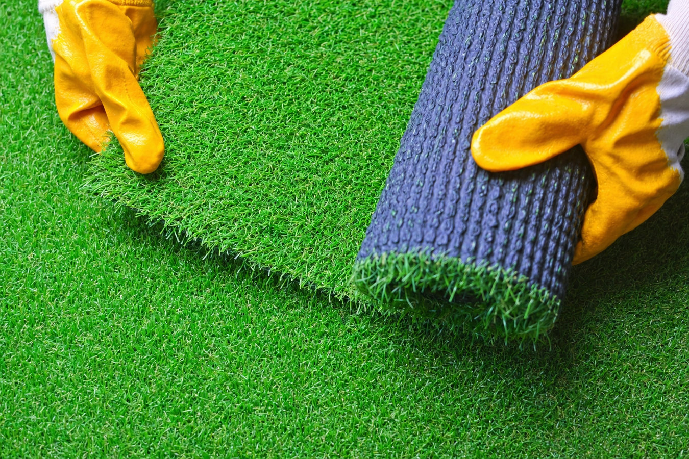 Synthetic lawn turf in Harlingen, TX